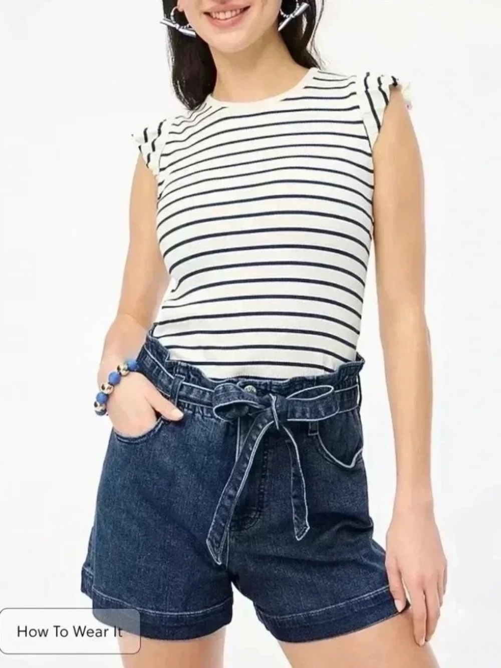 J Crew Paper-bag Jean Short Size 28